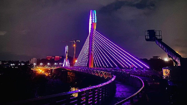 Durgam Cheruvu Cable Bridge