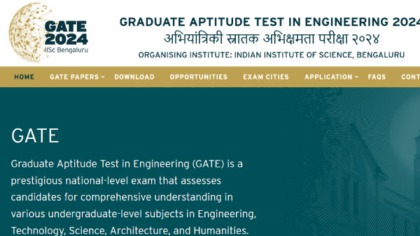 Bengaluru IISc GATE 2024 Exam Result