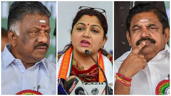 Khushbu Mentions EPS Instead Of OPS Netizens Troll BJP Leader Over Slip Of Tongue At Salem Rally Khushbu Mentions EPS Instead Of OPS Netizens Troll BJP Leader Over Slip Of Tongue At Salem Rally