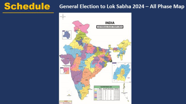 Lok Sabha Election 2024 Elections To Be Held In 7 Phases Counting On June 4 Lok Sabha Election 2024 Elections To Be Held In 7 Phases Counting On June 4