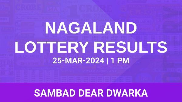Results of the Nagaland State Lottery Dear Dwarka for March 3 at 1 PM