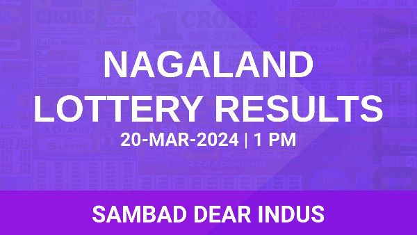 Results of the Nagaland State Lottery Dear Indus for March 3 at 1 PM
