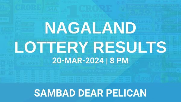 Results of the Nagaland State Lottery Dear Pelican for March 3 at 8 PM Results of the Nagaland State Lottery Dear Pelican for March 3 at 8 PM