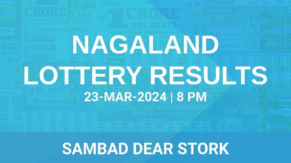 Results of the Nagaland State Lottery Dear Stork for March 3 at 8 PM