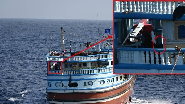 Indian Navy Rescues Hijacked Iranian Fishing Vessel And 23 Pakistani Crew Members