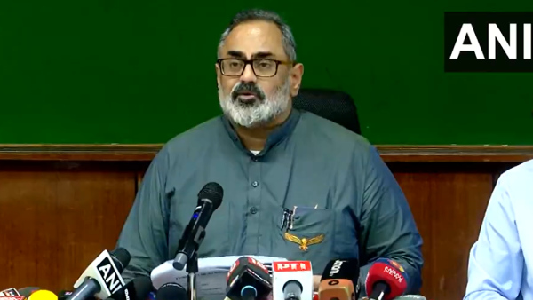 Union Minister Rajeev Chandrasekhar