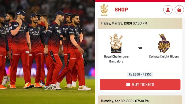 RCB IPL 2024 Tickets RCB IPL 2024 Tickets