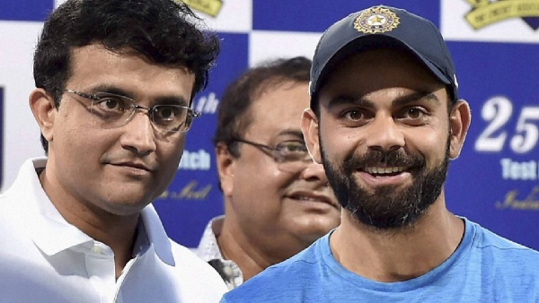 Sourav Ganguly And Virat Kohli Sourav Ganguly And Virat Kohli