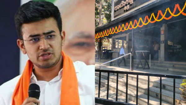 Tejasvi Surya on Hotel Explosion
