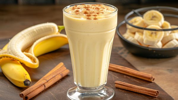 Easy Banana Milkshake Recipe