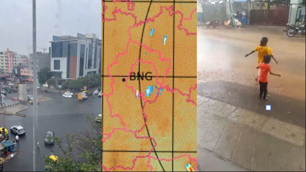 Bengaluru Finally Gets Some Rain After Scorching Heat