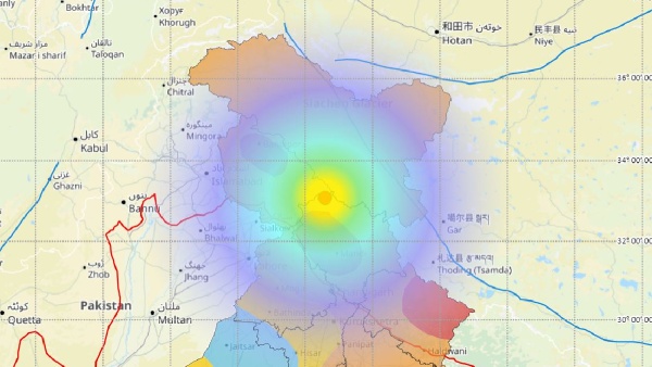 Earthquake In Himachal Pradesh Pic Credit Twitter National Center for Seismology