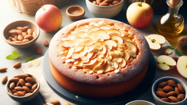 Easy Apple and Almond Cake Recipe That Will Satisfy All Cravings