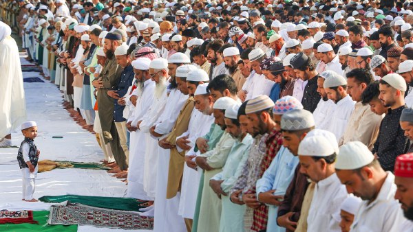 Muslims Celebrate Eid Al-Fitr