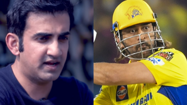 IPL 2024 CSK vs KKR Gambhir On MS Dhoni IPL 2024 CSK vs KKR Gambhir On MS Dhoni
