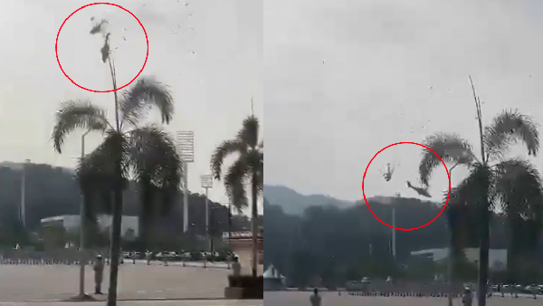 2 Malaysian Military Helicopters Crash