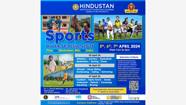 HITS Conducts Sports Quota Selection
