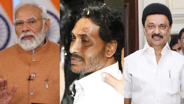 PM Narendra Modi Andhra Pradesh CM Jagan Mohan Reddy And Tamil Nadu CM MK Stalin