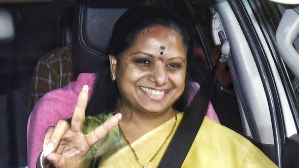 BRS Leader K Kavitha