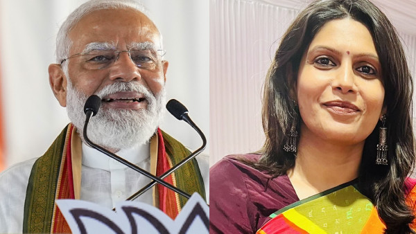Modi praises Palki Sharma Upadhyay Modi praises Palki Sharma Upadhyay