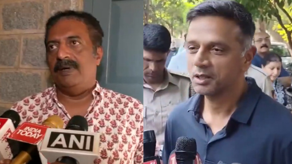 Prakash Raj And Rahul Dravid