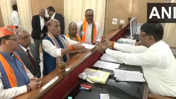 Rajnath Singh Files Nomination