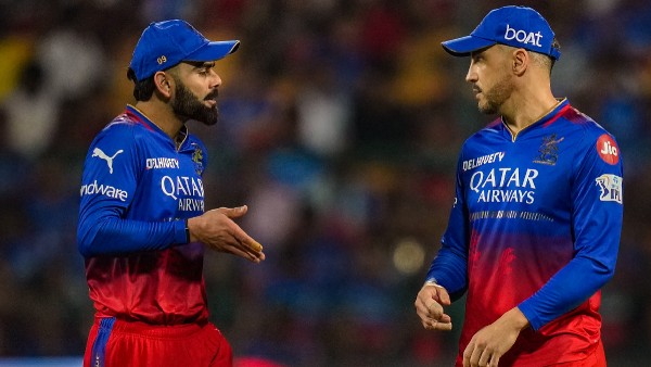 Royal Challengers Bengaluru RCB s Virat Kohil and Faf du Plessis