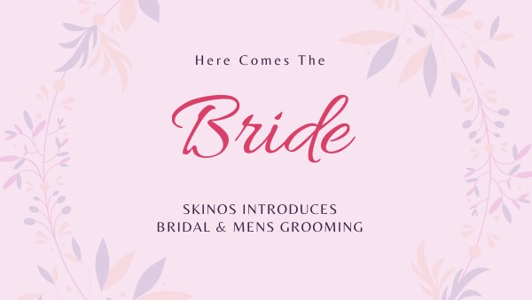 Skinos Unveils Pre-Bridal Packages and Wedding Skin Care Services For Radiant Brides