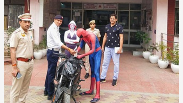 Delhi Spiderman Couple Nabbed