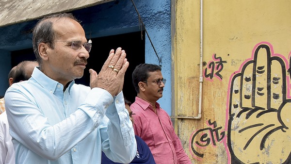 TMC Attacks Adhir Over Better To Vote For BJP Remark Bengal Cong Dubs It As Doctored Video