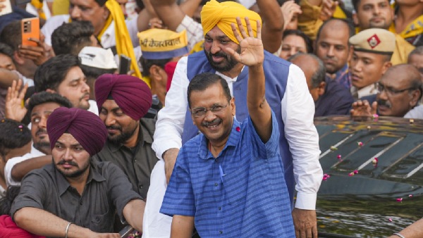 Delhi CM Arvind Kejriwal and Punjab CM Bhagwant Mann