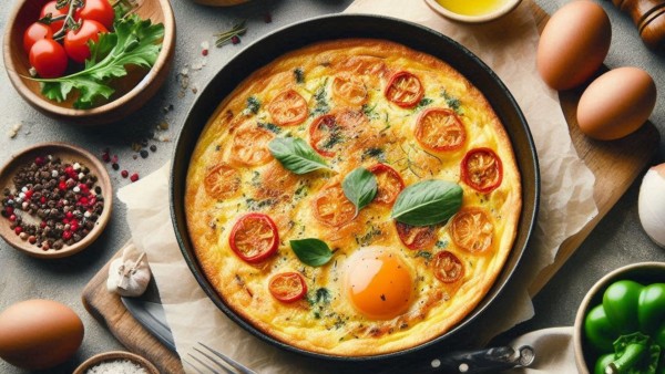 Quick Baked Omelet Recipe For Brunch That Is Perfect For Family Gatherings