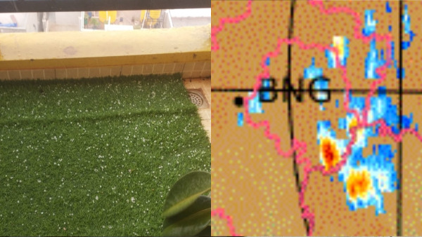 Bengaluru Rains Rains Along With Hailstorm And Intense Thunderstorms Hit The City