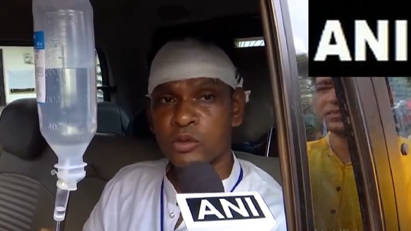 Mob Attacks BJP Candidate Pranat Tudu