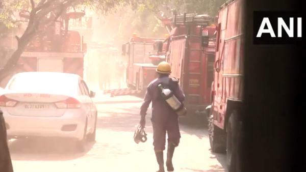 Fire Breaks Out At Delhi