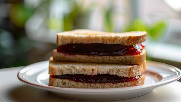 Easy Jam Sandwich Recipe