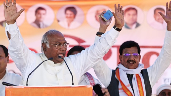 Mallikarjun Kharge In Samastipur Bihar Mallikarjun Kharge In Samastipur Bihar