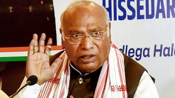 Congress chief Mallikarjun Kharge