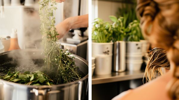 Herbal Rinses for Long Hair