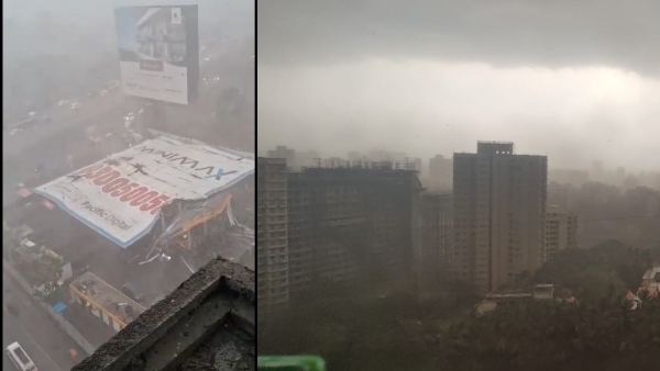 Dust storm in Mumbai