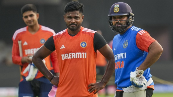 Rohit Sharma Sanju Samson and Shubhman Gill Rohit Sharma Sanju Samson and Shubhman Gill