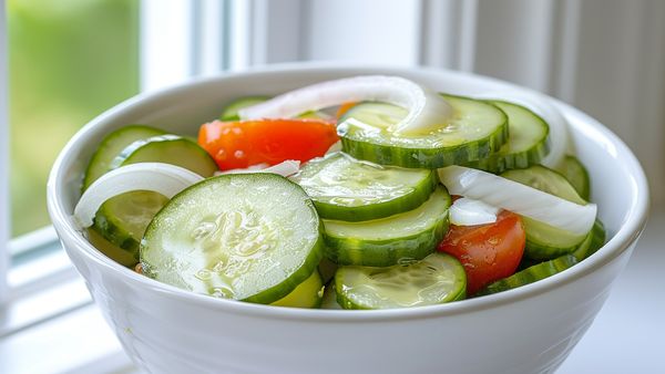 Easy Cucumber Salad Recipe