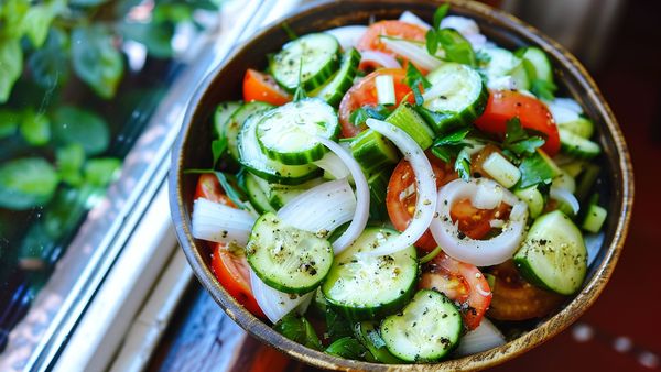 Easy Cucumber Salad Recipe
