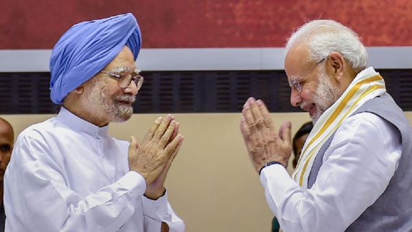 Former PM Manmohan Singh And PM Narendra Modi
