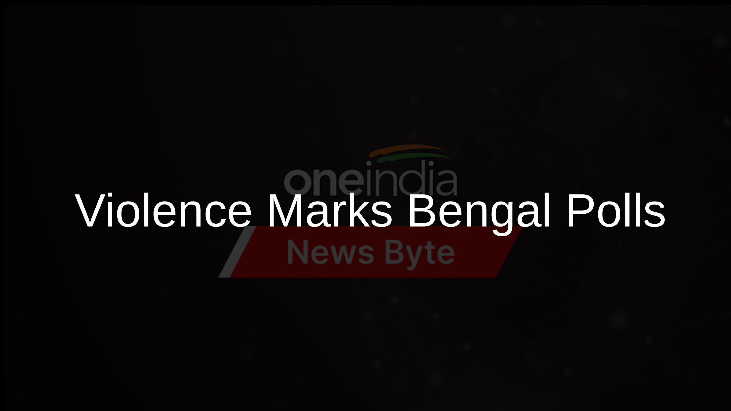 Violence Marks Bengal Polls