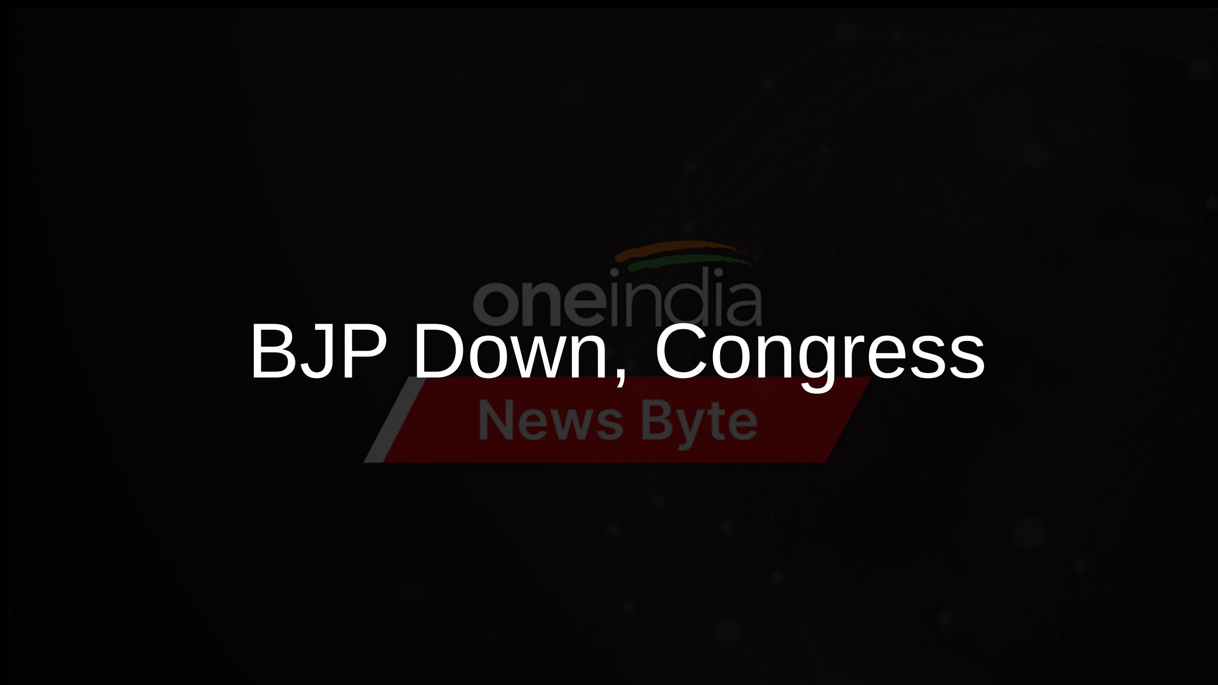BJP Down, Congress & SP Up in Votes