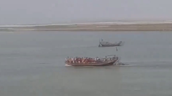 Boat Carrying 17 People Capsizes In Ganga