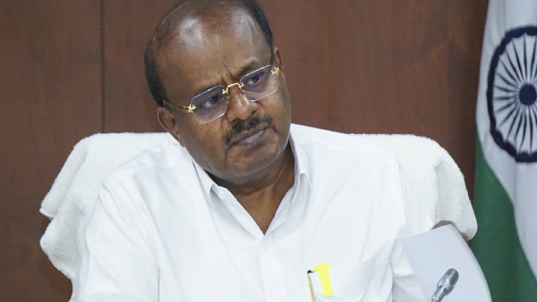 Union Minister of Heavy Industries H D Kumaraswamy