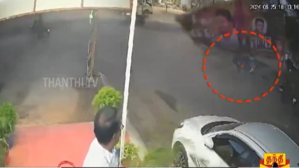 Vijay s Birthday Hoarding Falls On 10-Year-Old Boy In Kallakurichi Viral Video