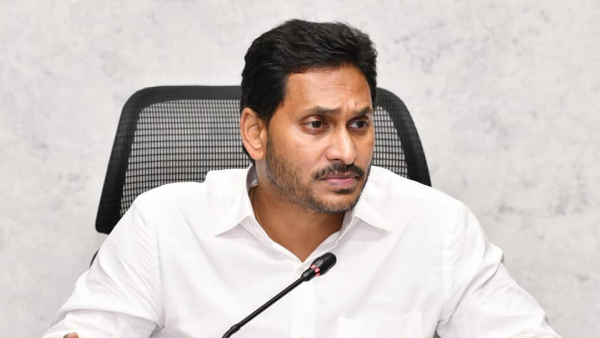 Jagan Slams Naidu For Demolishing Office